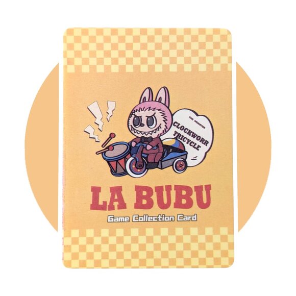 Labubu Game Collection Trading Card (WW10): Brown Monster Leo, LABU-010 - Picture 2 of 2